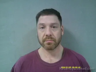 Mugshot of Matthew Thomas Schaffer booked in Nicholas County, West Virginia on April 7, 2026