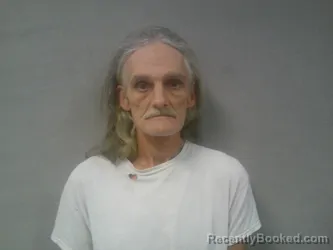 Mugshot of Mark Wayne Gwinn booked in Nicholas County, West Virginia on August 21, 2026