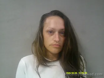 Mugshot of Nerissa Lynn Johnson booked in Nicholas County, West Virginia on August 5, 2026