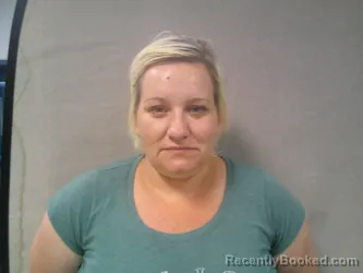 Mugshot of Nicole Lou Petrey booked in Nicholas County, West Virginia on July 16, 2026