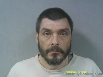 Mugshot of Robert Frank Ruth booked in Nicholas County, West Virginia on May 10, 2026