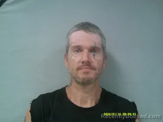 Mugshot of Richard Lee Lafever booked in Nicholas County, West Virginia on April 30, 2026