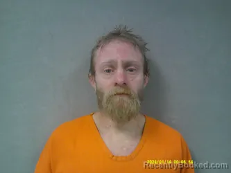 Mugshot of Shane Robert Moore booked in Nicholas County, West Virginia on April 1, 2026