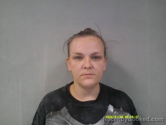 Mugshot of Sheena Rochelle Rose booked in Nicholas County, West Virginia on March 24, 2026