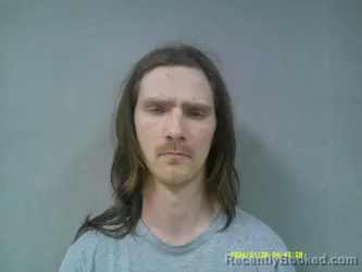 Mugshot of William Zachary Bailey booked in Nicholas County, West Virginia on May 14, 2026