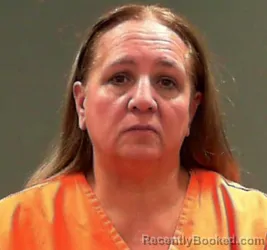 Mugshot of Theresa Calhoun Bradshaw booked in Ohio County, West Virginia on October 3, 2026