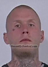 Booking photo from Pendleton County, West Virginia