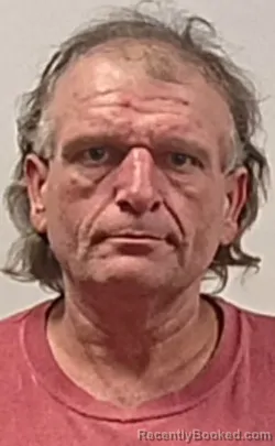 Mugshot of Kevin Glenn Thompson booked in Pendleton County, West Virginia on July 8, 2026