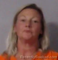 Mugshot of Holly Michelle Barnum booked in Pleasants County, West Virginia on July 24, 2026