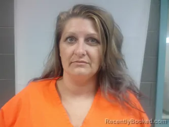 Mugshot of Christina Mae Giese booked in Pocahontas County, West Virginia on June 25, 2026