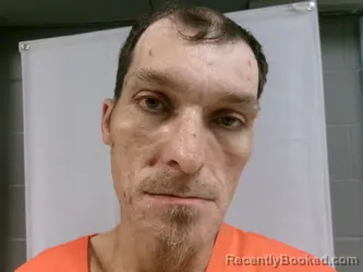 Mugshot of Brandon Scott Emswiller booked in Preston County, West Virginia on April 10, 2026