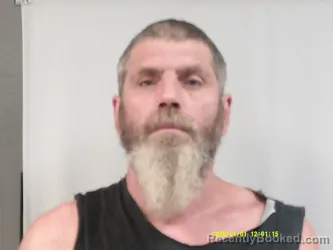 Mugshot of Donald Gene Parks booked in Preston County, West Virginia on October 22, 2026