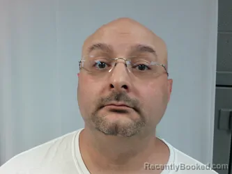 Mugshot of James Arthur Cottrell booked in Preston County, West Virginia on August 14, 2026