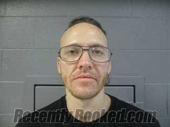 Booking photo from Preston County, West Virginia