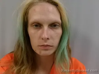 Mugshot of Tia Michelle Arbogast booked in Preston County, West Virginia on August 8, 2026