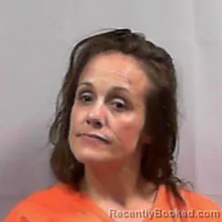 Mugshot of Leona Paulene Hanger booked in Putnam County, West Virginia on June 17, 2026