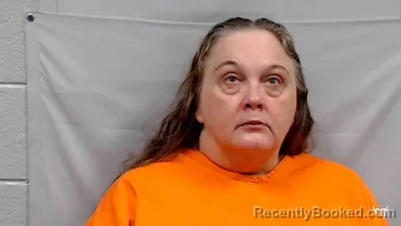 Mugshot of Michelle Lee Hopkins booked in Raleigh County, West Virginia on August 3, 2026