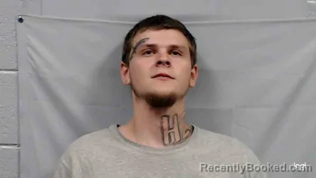 Mugshot of Ryan Gage Hodge booked in Raleigh County, West Virginia on June 14, 2026