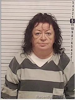 Mugshot of CAROLYN LESLIE DONALDSON booked in Bay County, Florida on May 1, 2026