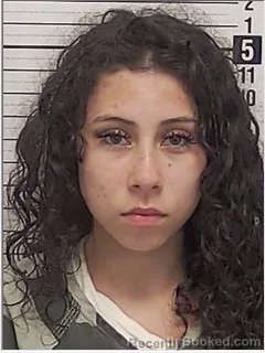 Mugshot of ALIANNA MCKEL ROJAS booked in Bay County, Florida on June 9, 2026