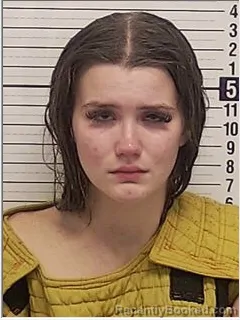 Mugshot of KACIE ALAINA-MAE ELDRIDGE booked in Bay County, Florida on June 13, 2026