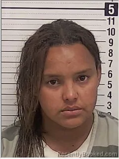 Mugshot of NEYDI DAYANARA RODRIGUEZ LEDESMA booked in Bay County, Florida on June 20, 2026