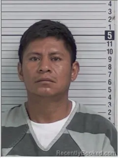 Mugshot of SANTOS PEREZ booked in Bay County, Florida on June 24, 2026