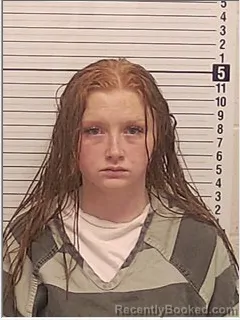 Mugshot of HANNAH MARIE PIERCE MOCK booked in Bay County, Florida on June 27, 2026