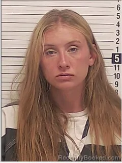 Mugshot of BREANNA LESLIE CLARK booked in Bay County, Florida on July 26, 2026