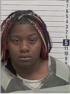 Mugshot of DENISHA AMARA ATMORE booked in Bay County, Florida on July 26, 2026