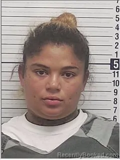 Mugshot of Faith Cheyenne Morgan booked in Bay County, Florida on July 29, 2026