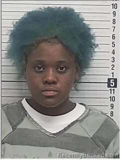 Mugshot of TAMIA MISHAUN KINSEY booked in Bay County, Florida on August 3, 2026