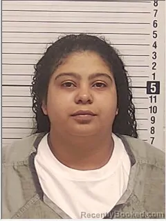 Mugshot of RICXY JULISSA ZELAYA-AGUIRIANO booked in Bay County, Florida on August 3, 2026