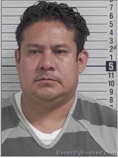Mugshot of Misael Mendoza-Martinez booked in Bay County, Florida on August 6, 2026