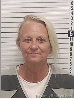 Mugshot of Kay Martin Stephens booked in Bay County, Florida on August 9, 2026