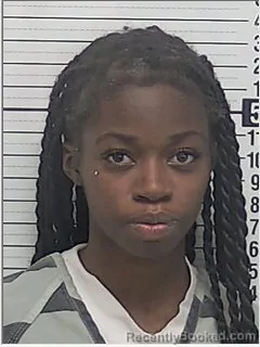 Mugshot of Taliya Lachae Marshall booked in Bay County, Florida on August 9, 2026