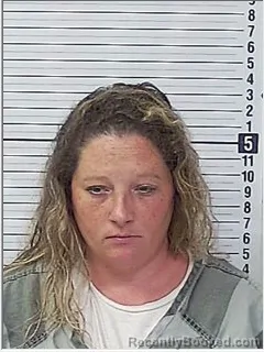 Mugshot of Kristi Nicole Hamm booked in Bay County, Florida on August 10, 2026