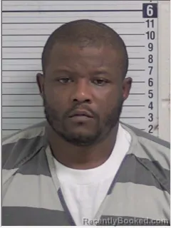 Mugshot of Jermaine Delon Riley booked in Bay County, Florida on August 11, 2026