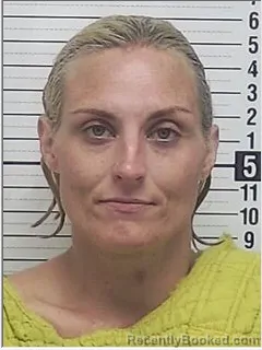 Mugshot of Megan Blayne Kirkland booked in Bay County, Florida on August 13, 2026