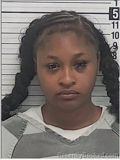 Mugshot of Kenni Anniah Odom booked in Bay County, Florida on August 13, 2026