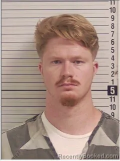 Mugshot of Austin Briant Thomas Johnson booked in Bay County, Florida on August 14, 2026