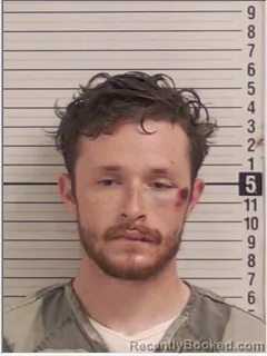 Mugshot of Austin Lee Blair booked in Bay County, Florida on August 16, 2026