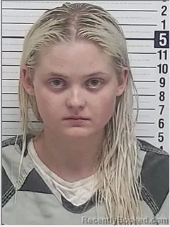 Mugshot of Regan Grace Hardy booked in Bay County, Florida on August 17, 2026