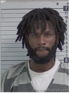 Mugshot of Oshawn Demar Davis booked in Bay County, Florida on August 20, 2026