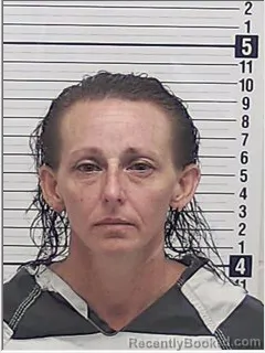 Mugshot of Louise May Jordan booked in Bay County, Florida on September 23, 2026