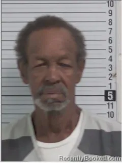 Mugshot of Larry Crawford booked in Bay County, Florida on September 28, 2026