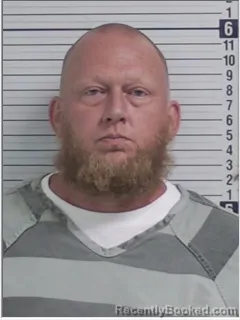 Mugshot of Nathan Carl Adams booked in Bay County, Florida on October 1, 2026