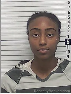 Mugshot of Adrianna Shante Drinkard booked in Bay County, Florida on October 7, 2026