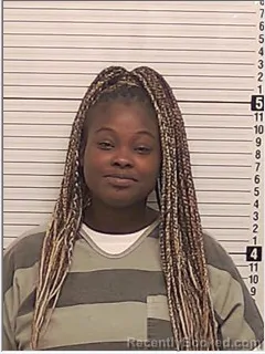 Mugshot of Ariana Chantasa Bradshaw booked in Bay County, Florida on October 7, 2026
