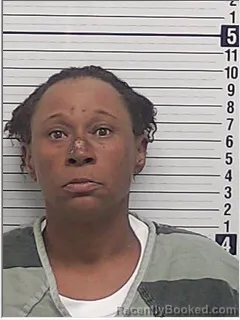 Mugshot of Antonette Lashawn Clark booked in Bay County, Florida on October 8, 2026